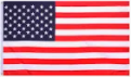 USA 4'x6' Embroidered Flag ROUGH TEX® 600D
