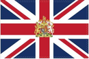 United Kingdom Coat of Arms 3'x5' Flag ROUGH TEX® 100D
