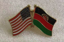 USA & Malawi Friendship Lapel Pin