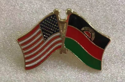 USA & Malawi Friendship Lapel Pin