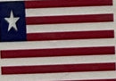 Liberia 4"x6" Desk Stick Flag Sewn Rough Tex®
