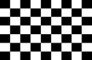 Checkered Race 12"x18" Double Sided Flag With Grommets ROUGH TEX® Knit Nylon