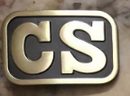 CS Buckle Plate 1861 Belt Buckle Gold Reproduction WBTS