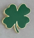 Lucky Irish Shamrock Limited Edition Lapel Pins ireland St Patricks Day