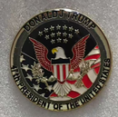 American Eagle United States Flag Official President Donald Trump 47th Seal USA Seal Limited Edition White House Lapel Pins