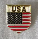 American Shield United States Flag Limited Edition Lapel Pins USA