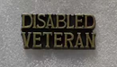American USA Military Disabled Veteran Limited Edition Lapel Pins