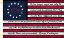 Betsy Ross 1776 Free People 2'x3' Flag ROUGH TEX® 68D Nylon George Washington