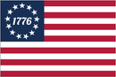 Liberty 1776 Betsy Ross Flag 3'x5' | American Colonial Revolution Flag with Brass Grommets