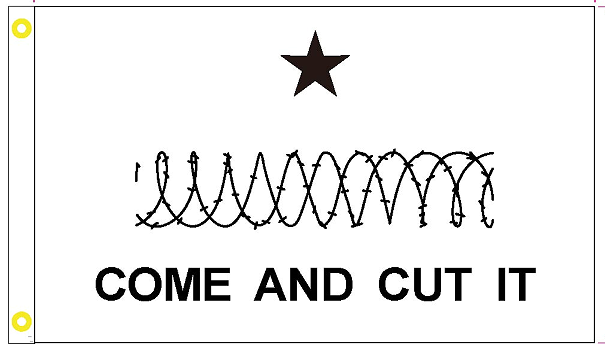 Come And Cut It 3'X5' Flag ROUGH TEX® 100D