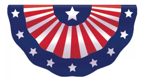 American USA Patriotic 3'X5' Flag ROUGH TEX® 68D Fan