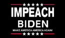 Impeach Biden Make America Great Again 4'x6' Flag Rough Tex® 68D Nylon