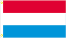 Luxembourg 3'X5' Flag ROUGH TEX® 100D