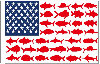 USA Beach Life 12"x18" Stick Flag ROUGH TEX® 100D 30" Wooden Stick