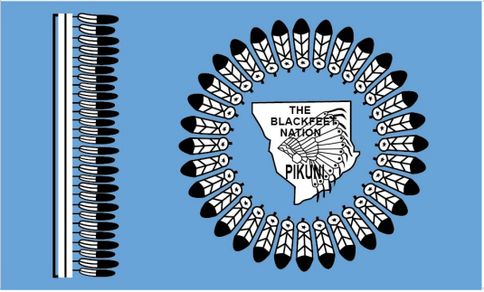 Blackfeet Nation 3'X5' Flag ROUGH TEX® 100D