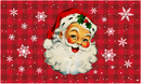 Santa Claus Face 3'X5' Flag ROUGH TEX® 100D Christmas