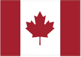 Canada 12"x18" Flag ROUGH TEX® 100D With Grommets