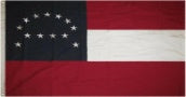 Robert E Lee 4'x6' Embroidered Flag ROUGH TEX® 600D