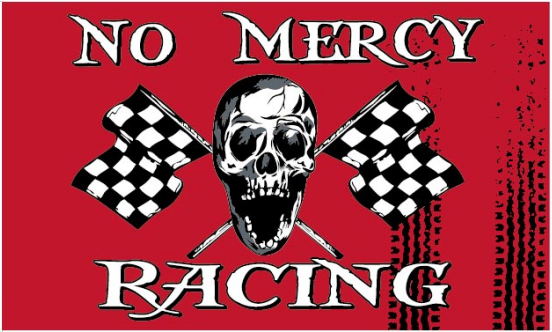 No Mercy Racing 3'X5' Flag ROUGH TEX® 100D