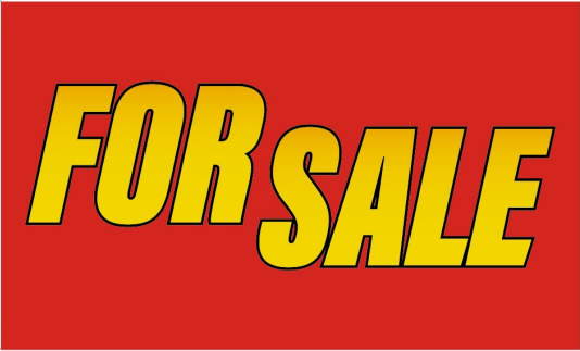 For Sale Red 3'X5' Flag ROUGH TEX® 100D