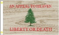 An Appeal To Heaven Liberty or Death 3'x5' Flag ROUGH TEX® 100D