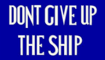 Commodore Perry Don't Give Up The Ship 3'X5' Embroidered Flag ROUGH TEX® 600D