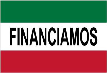 Financiamos 3'x5' Flag ROUGH TEX® 100D