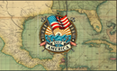 Gulf Of America Victory Map 3'X5' Flag ROUGH TEX®