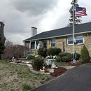 16' feet sixteen foot American flagpole kit aluminum sectional flag poles sale prices