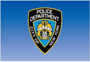 New York Police Department 3'x5' Flag ROUGH TEX® 100D
