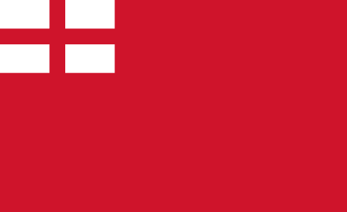 England Red Ensign 3'x5' Embroidered Flag ROUGH TEX® Cotton