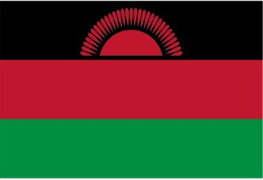 Malawi 3'x5' Flag ROUGH TEX® 100D