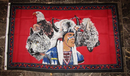 Indian Chief 3'X5' Flag ROUGH TEX® 100D