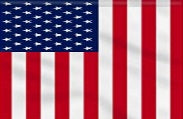 USA American 12"x18" Embroidered Flag ROUGH TEX® 210D