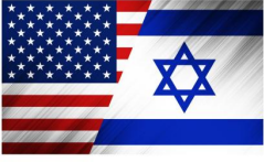 USA Israel Wavy 3'x5' Flag ROUGH TEX® 68D