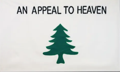 An Appeal To Heaven Liberty Pine Tree 3'x5' Embroidered Flag ROUGH TEX® Cotton with Colored Box