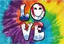 Love Tie Dye 3'X5' Flag ROUGH TEX® 100D
