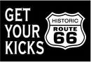 Get Your Kicks Route 66 3'x5' Flag ROUGH TEX® 100D