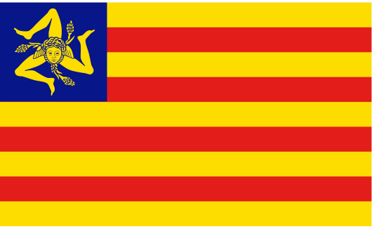 Sicily Independence 2'x3' Flag ROUGH TEX® 100D