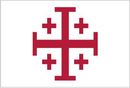 Crimson Christian Crusaders 3'x5' Flag ROUGH TEX® 100D