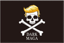 Dark MAGA Skull 3'x5' Flag ROUGH TEX® 100D