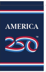 America 250 12"x18" 100D ROUGH TEX® Double Sided Garden Flag