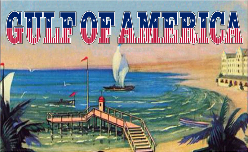 Gulf of America Beach 3'X5' Flag ROUGH TEX® 100D