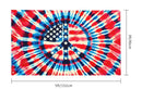 USA American Tie Dye 3'x5' Flag ROUGH TEX® 100D