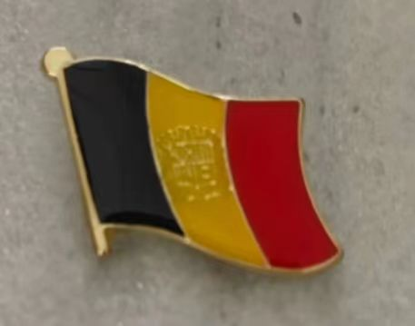 Andorra Wavy Lapel Pin