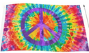 Purple Peace Tie Dye 3'x5' Flag ROUGH TEX® 100D