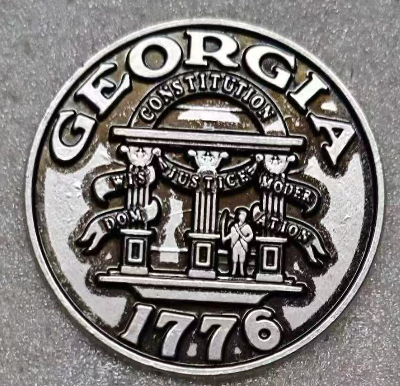 Georgia 1776 Seal Lapel Pin