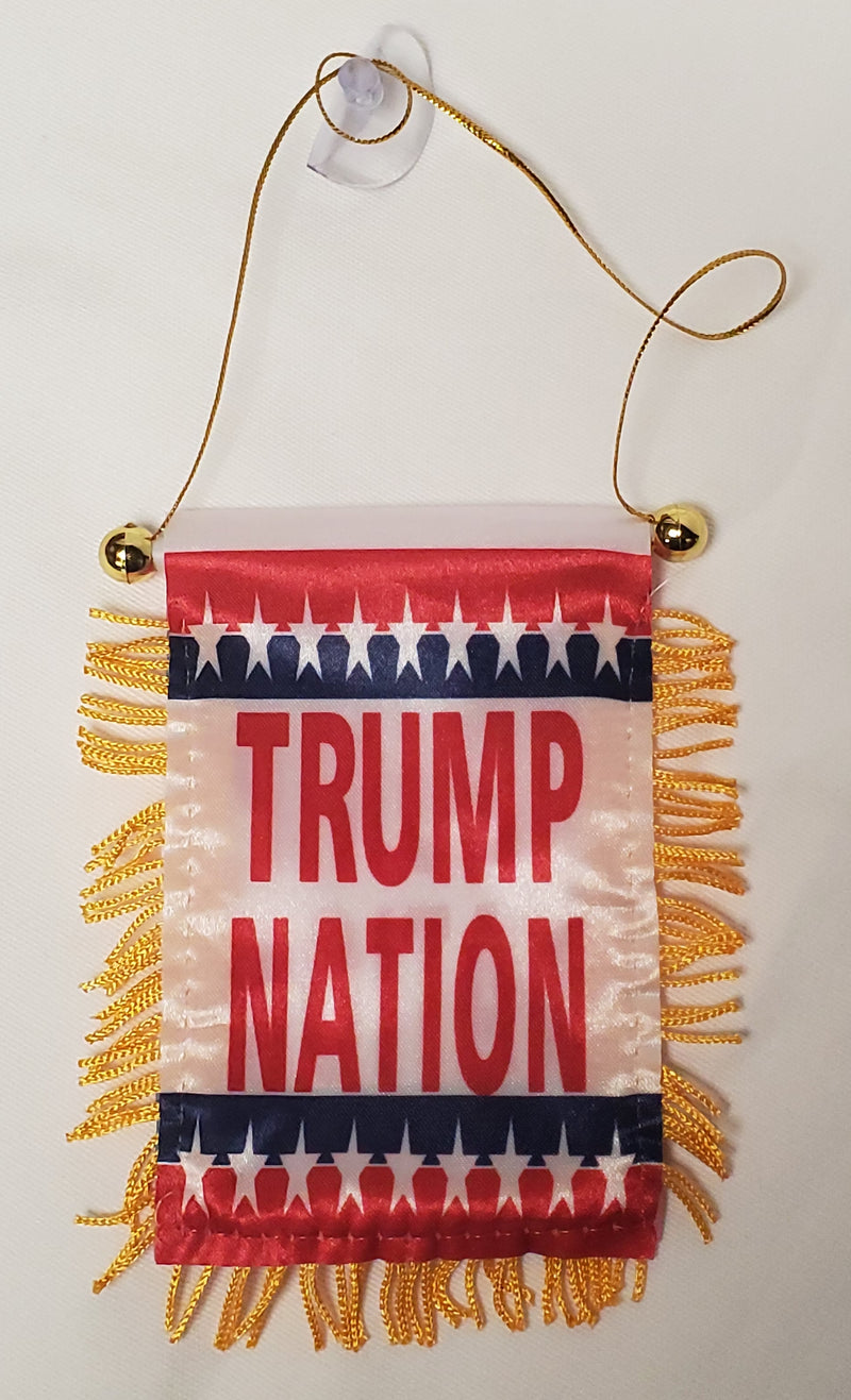 Trump Nation Flag Mini Banner