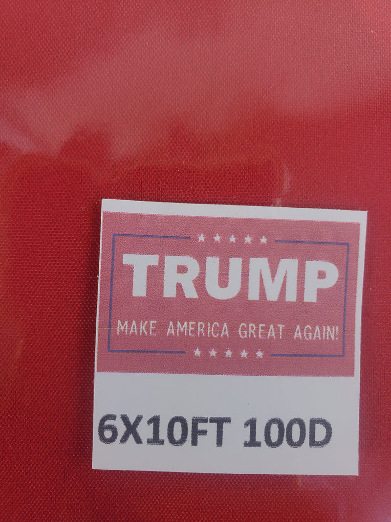 Trump 6'X10' 100D  MAKE AMERICA GREAT AGAIN Red