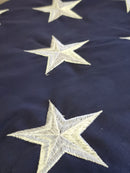 Government Specification USA 5'X9.5' Cotton Burial Flag 100% Canvas American